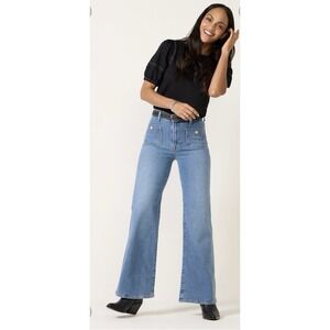 7 Seven for all‎ Mankind PETITE MODERN DOJO in Luxe Vintage Oceanstone sz.30 NWT